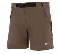 Izas Bielsa Pantalones Cortos Trekking, Mujer, Gris Oscuro, XL