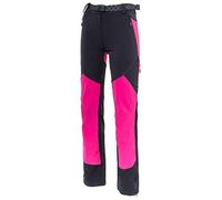 Izas Brenda Pantalones Trekking, Mujer, Negro/Fuxia, 2XL