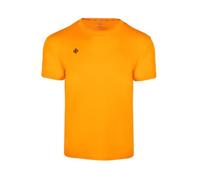 Izas - Camiseta Running para Hombre - CREUS-M - Costuras Planas - Material Transpirable - Ligero y Confortable - Tejido con tecnología Dry e Hydrospeed - Naranja - Tallas S-4XL