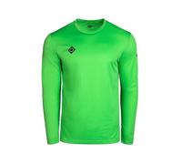 Izas - Camiseta Técnica para Hombre con Tecnología Dry Fit - Camiseta de Manga Larga con Hydrospeed Que Expulsa el Sudor a la Superficie y Mantiene Seca la Piel - Creus LS Light Green - Talla 2XL