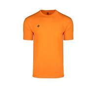 Izas - Camiseta Técnica para Hombre con Tecnología Dry Fit - Camiseta Deportiva de Manga Corta con Hydrospeed Que Expulsa el Sudor a la Superficie y Mantiene Seca la Piel - Brianes Naranja - Talla S