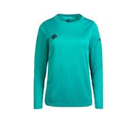 Izas - Camiseta Técnica para Mujer con Tecnología Dry Fit - Camiseta de Manga Larga con Hydrospeed Que Expulsa el Sudor a la Superficie y Mantiene Seca la Piel - Creus LSCERAMIC (Gris) - Talla S