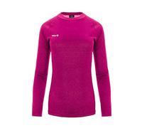 Izas - Camiseta Técnica para Mujer con Tecnología Dry Fit - Camiseta Deportiva Manga Larga con Hydrospeed Que Expulsa el Sudor a la Superficie y Mantiene Seca la Piel - Nelion Fucsia - Talla XXL