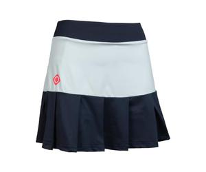 Izas Cantal Skirt Falda de Pádel para Mujer con Pantalón Interior. Mini Falda Plisada Elástica con Múltiples Bolsillos. Transpirable y de Secado Rápido, Talla L