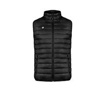 Izas - Chaleco de Fibra para Hombre - Chaqueta sin Mangas de Rápido Secado con Cierre de Cremallera - Ligero y Transpirable - Ideal Para Actividades al Aire Libre - Tyree Negro - Talla M