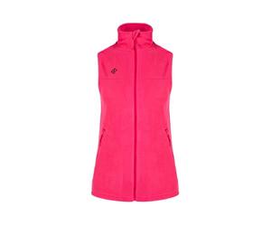 Izas - Chaleco de Forro Polar para Mujer - Chaqueta sin Mangas con Cuello Alto - Forro Polar de Invierno Ligero y de Secado Rápido - Ideal para Actividades al Aire Libre - Padru Vest Fucsia - M