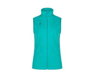 Izas - Chaleco de Forro Polar para Mujer - Chaqueta sin Mangas con Cuello Alto - Forro Polar Invierno Ligero y de Secado Rápido - Ideal para Actividades al Aire Libre - Padru Vest Azul Verdoso - M