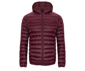 Izas - Chaqueta de Fibra para Hombre - Chaqueta Térmica de Rápido Secado con Cierre de Cremallera - Material Transpirable Ideal para Actividades al Aire Libre - Sindu Rojo Mineral - Talla 5XL