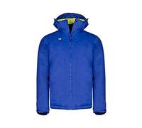 Izas - Chaqueta de Fibra para Hombre - Chaqueta Térmica de Rápido Secado con Cierre de Cremallera y Capucha - Material Transpirable Ideal para Actividades al Aire Libre - Naluns Azul Real - S
