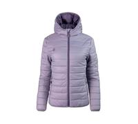 Izas - Chaqueta de Fibra para Mujer - Chaqueta Térmica de Rápido Secado con Cierre de Cremallera - Material Transpirable Ideal para Actividades al Aire Libre - Sindu Violeta y Lila - Talla S