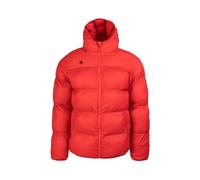 Izas - Chaqueta de Fibra Ultraligera para Hombre - Chaqueta de Rápido Secado con Cierre de Cremallera - Resistente al Agua y al Viento - Ideal Para Actividades al Aire Libre - Loeches Rojo - 2XL