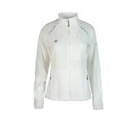 Izas - Chaqueta De Running para Mujer - Chaqueta Técnica con Cierre de Cremallera y Tecnología Dry Fit que Expulsa el Sudor a la Superficie y Mantiene Seca la Piel - Isona II Blanco - Talla L
