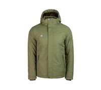 Izas - Chaqueta Deportiva Ultraligera para Hombre - Chaqueta de Rápido Secado con Cierre de Cremallera - Material Transpirable - Ideal para Actividades al Aire Libre - Aoslos Caqui - M