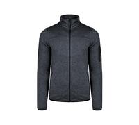 Izas - Chaqueta Polar para Hombre - Chaqueta con Cierre y Bolsillos de Cremallera - Chaqueta Térmica Polar de Punto - Rápido Secado - Ideal para Actividades al Aire Libre - Samaun Gris Oscuro - 6XL