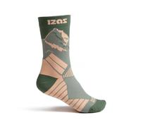 Izas Clay Calcetines de Montaña Térmicos para Senderismo y Trekking, Media Caña, Gruesos y Resistentes, Ajuste Cómodo, Pack de 1 Par, Ideal para Climas Fríos y Actividades Outdoor