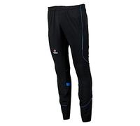 Izas Condor - Mallas de Running para Hombre, Color Negro/Azul Royal, Talla XL
