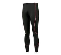 Izas Condor Mallas De Running, Unisex Adulto, Negro/Rojo, S