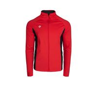 Izas Denver M Chaqueta de Hombre Polar Stretch Bielástica para Actividades Outdoor y Uso Urbano, Resistente al Viento, Transpirable, Secado Rápido, Cuello Alto, Bolsillos con Cremallera