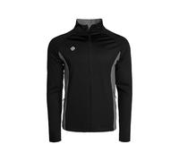 Izas Denver M Chaqueta de Hombre Polar Stretch Bielástica para Actividades Outdoor y Uso Urbano, Resistente al Viento, Transpirable, Secado Rápido, Cuello Alto, Bolsillos con Cremallera