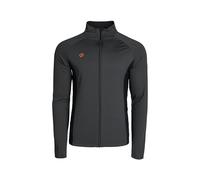 Izas Denver M Chaqueta de Hombre Polar Stretch Bielástica para Actividades Outdoor y Uso Urbano, Resistente al Viento, Transpirable, Secado Rápido, Cuello Alto, Bolsillos con Cremallera