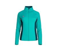 Izas Denver W Chaqueta de Mujer Polar Stretch Bielástica para Actividades Outdoor y Uso Urbano, Resistente al Viento, Transpirable, Secado Rápido, Cuello Alto, Bolsillos con Cremallera
