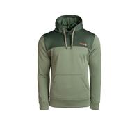 Izas Duero Mix Sudadera con Logotipo y Capucha Ajustable para Estilo Urbano, Bolsillo Frontal, Manga Sentada, Tejido Suave y Resistente, Ideal para Entretiempo y Días Frescos