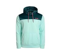 Izas Duero Mix Sudadera con Logotipo y Capucha Ajustable para Estilo Urbano, Bolsillo Frontal, Manga Sentada, Tejido Suave y Resistente, Ideal para Entretiempo y Días Frescos, Talla S