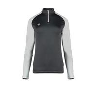 Izas - Forro Polar Mujer - Camiseta Manga Larga con Cuello Alto y Cremallera - Forro de Invierno, Ligero y de Secado Rápido - Ideal para Actividades al Aire Libre - Taku Color Gris, Plata y Rosa - S