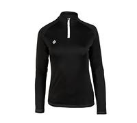 Izas - Forro Polar para Mujer - Camiseta Manga Larga con Cuello Alto y Cremallera - Forro Polar de Invierno, Ligero y de Secado Rápido - Ideal para Actividades al Aire Libre - Gorner Negro - 2XL