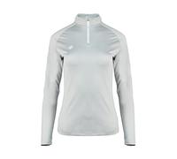 Izas - Forro Polar para Mujer - Camiseta Manga Larga con Cuello Alto y Cremallera - Forro Polar de Invierno, Ligero y de Secado Rápido - Ideal para Actividades al Aire Libre - Gorner Plateado - 2XL