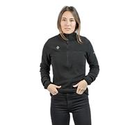 Izas - Forro Polar para Mujer - Chaqueta Polar con Cuello Alto y Cremallera - Forro Polar de Invierno Ligero y de Secado Rápido - Ideal para Actividades al Aire Libre - Sutton Negro - S
