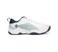 Izas Gratal Zapatillas de Padel para Hombre Mujer con Cordones y Suela Antideslizante. Deportivas Ligeras y Transpirables de Alto Rendimiento. Zapatos Unisex para Pádel Color Blanco y Azul