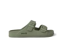 Izas Hardin Sandalias Unisex Resistentes al Agua 100% EVA Ligeras, Cómodas y Ajustables con Hebillas. Chanclas Cómodas para Verano, Piscina y Playa. Light caki. 38