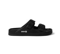 Izas Hardin Sandalias Unisex Resistentes al Agua 100% EVA Ligeras, Cómodas y Ajustables con Hebillas. Chanclas Cómodas para Verano, Piscina y Playa. Black. 37