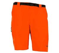 Izas Himalaya Pantalones Cortos Elásticos, Hombre, Naranja, 3XL