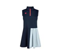 Izas Idaho Vestido de Padel para Mujer Elástico con Falda Plisada y Cuello con Cremallera. Prenda Deportiva Transpirable y de Secado Rápido con Bolsillos