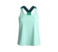Izas Isaben Top para Mujer. Camiseta Deportiva de Manga Corta, Transpirable y Ligera para Actividades al Aire Libre. Color Fair Aqua