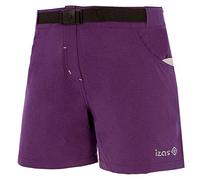 Izas Ivar Pantalones Cortos Trekking, Mujer, Morado Oscuro/Lila, S