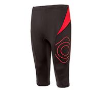 Izas Jackpine Mallas para Correr, Hombre, Negro (Black / Red), XL