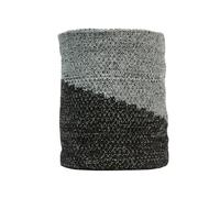 IZAS Kazbek II Braga Térmica Tubular de Punto para Invierno de Hombre y Mujer con Forro Interior Polar Extra Cálido. Cuello Polar Elástico y Transpirable para Frío, Nieve y Esquí. Unisex. Negro y Gris