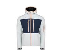 Izas Konka Chaqueta Soft Shell AWPS de Hombre Térmica, Elástica, Cortavientos y Resistente al Agua. Capucha y Bajo Ajustables. Bolsillos con Cremallera. Interior de Pelo