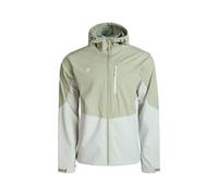 Izas Lanett M Chaqueta de Hombre Soft Shell AWPS Cortavientos Resistente al Agua Térmica Transpirable para Montaña y Uso Urbano con Capucha y Puños Ajustables
