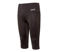 Izas - Mallas de Running para Mujer - Leggins Deportivos Estilo Capri y Tiro Alto - Adecuados para Practicar Yoga, Gimnasio o Running - Gias 3/4 Negro - Talla XXL