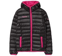 Izas Musa Chaqueta De Plumas, Mujer, Negro/Fuxia, M