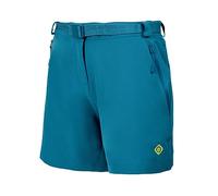 Izas Nagela II Pantalón Corto Trekking y Senderismo para Mujer. Tejido Mount-Stretch Repelente al Agua, Transpirable y Elástico. Rápido Secado. Incluye Cinturón. Regular Fit