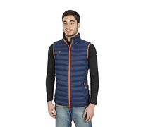 Izas NIS Chaleco Ultraligero, Hombre, Azul Noche/Naranja, XL