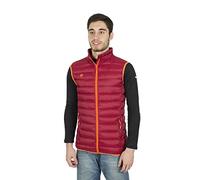 Izas NIS Chaleco Ultraligero, Hombre, Rojo Mineral/Naranja, L