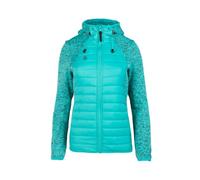 Izas Noya W Chaqueta de Mujer para Invierno Resistente al Viento y Lluvia. Abrigo Acolchado con Polar Térmico Transpirable y Bolsillos para Deporte, Senderismo y Frío. Color Azul