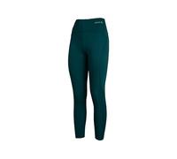 Izas Olimpia Mallas Largas de Mujer para Deporte con Efecto Moldeador y Reductor. Leggins Compresores Push Up para Gimnasio, Yoga y Pilates Elásticos, Transpirables y Reflectantes. Color Verde