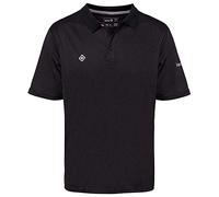 Izas Ordesa Polo De Manga Corta, Hombre, Negro/Plata, M
